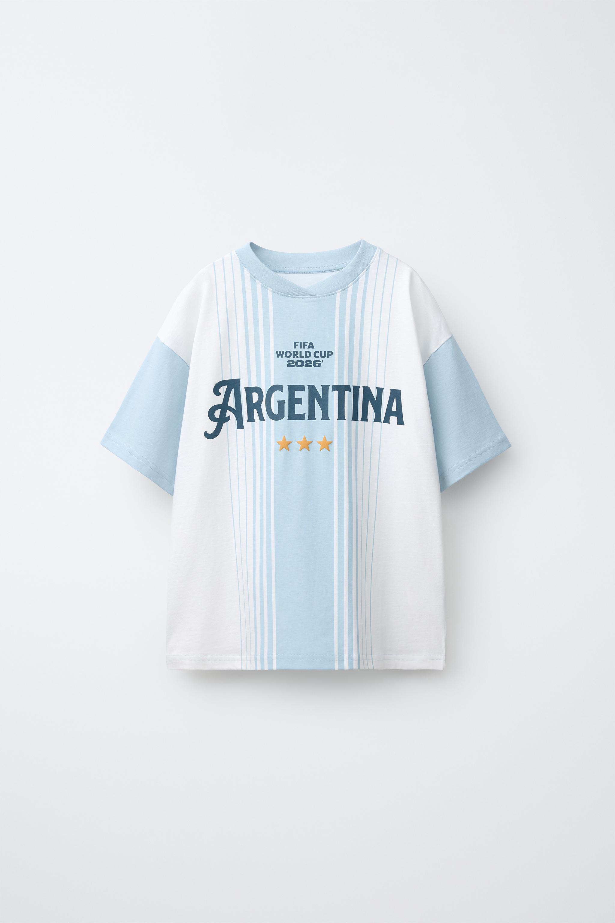 Детские футболки Zara ARGENTINA FIFA WORLD CUP ™ 2026 T-SHIRT — фото 2