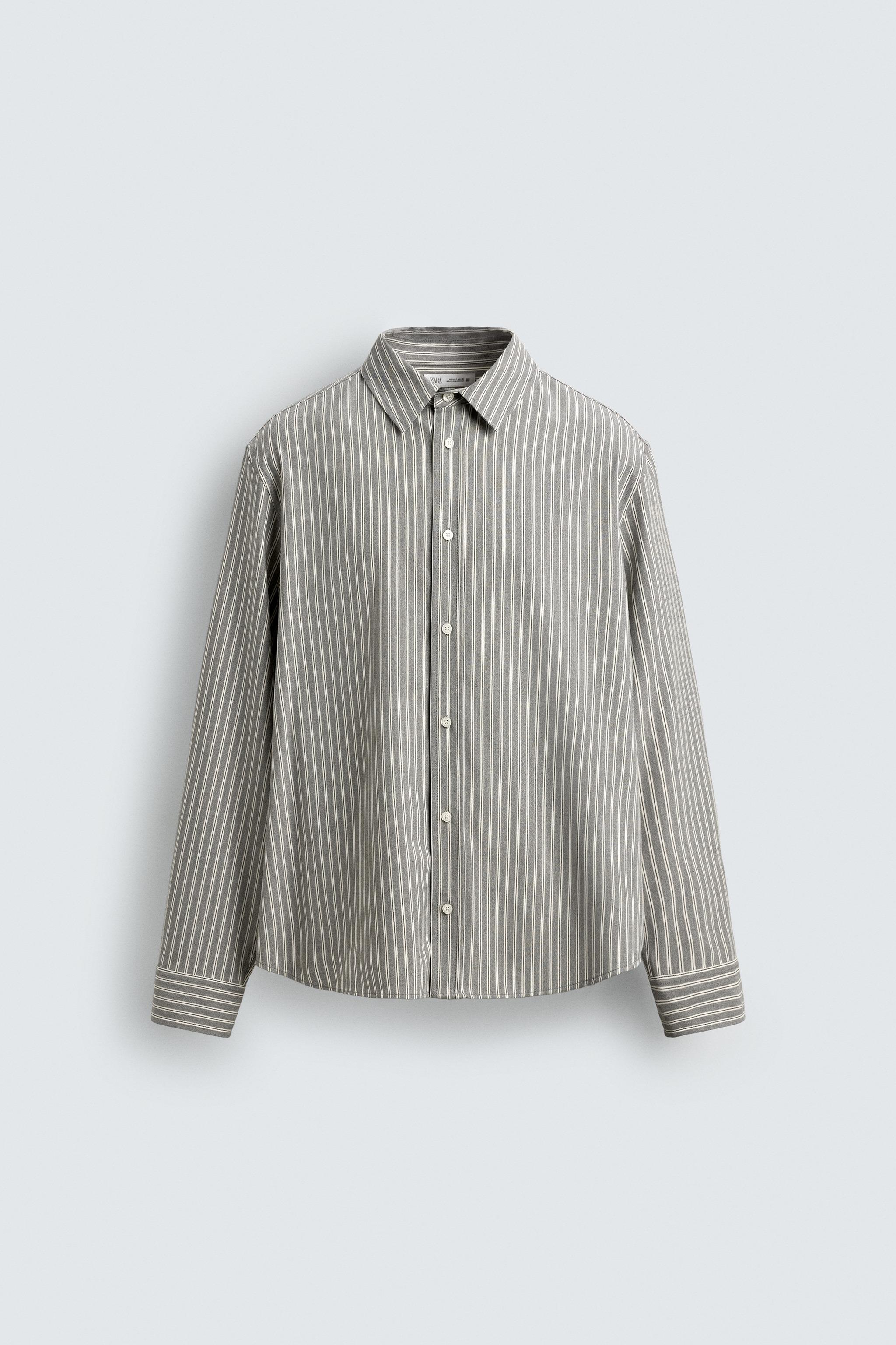 CHEMISE RELAXED FIT À RAYURES