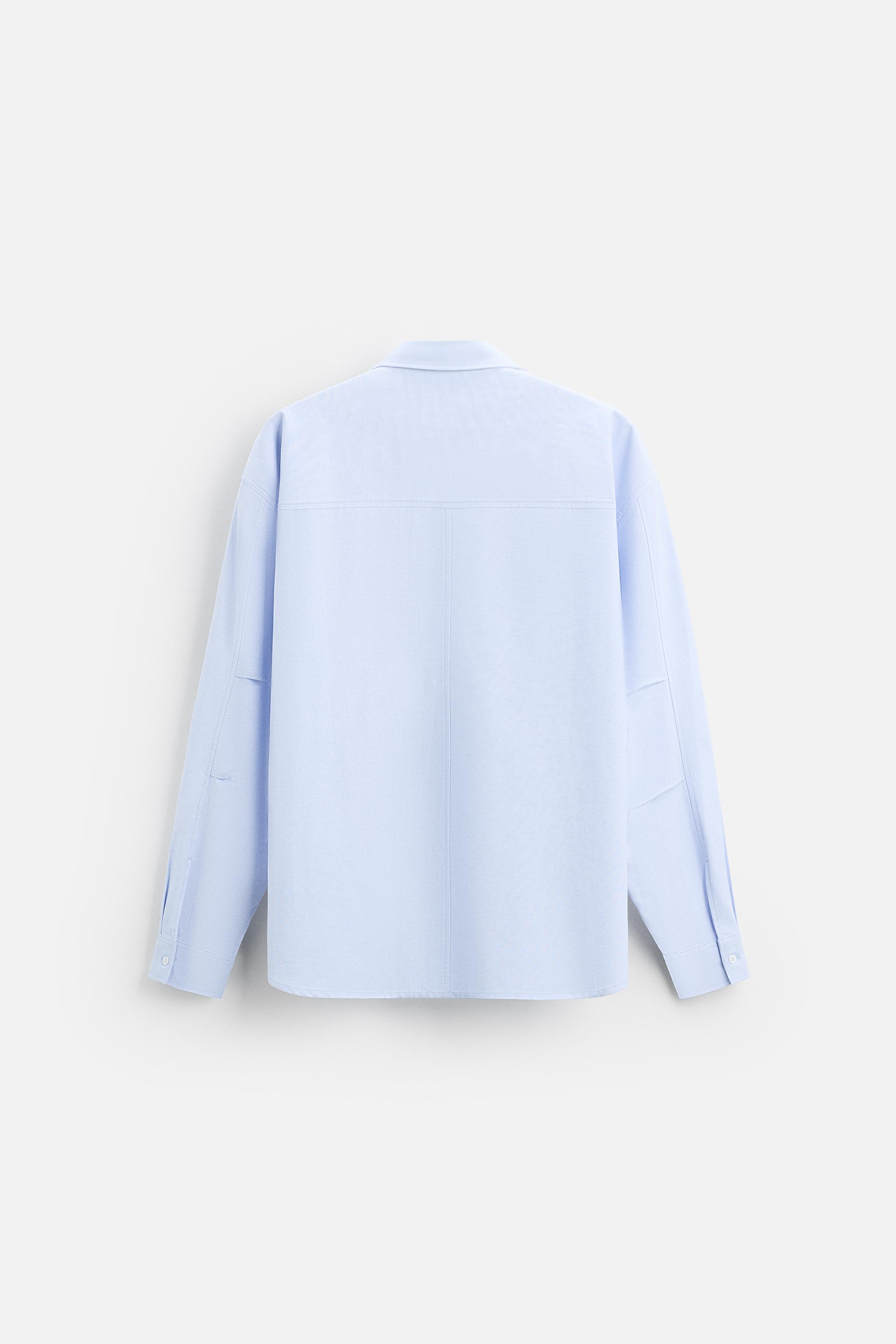 ★【VARZAR】★Heart Logo Oxford Over Fit Half Shirt.s★ Article VARZAR Heart Logo Oxford Over Fit Half Shirts