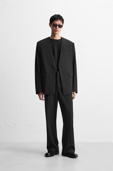 LIMITED EDITION RELAXED FIT SUIT - Golden by Zara