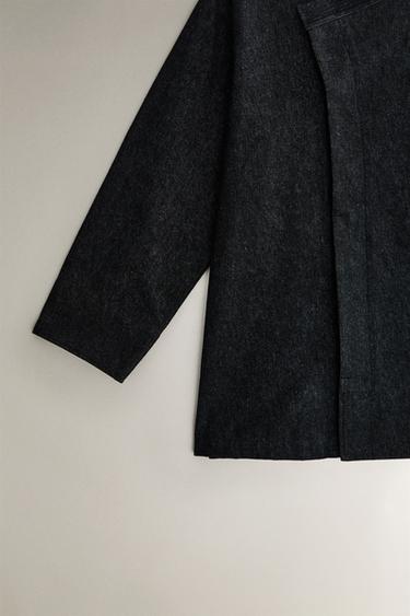 VESTE CHEF DENIM - Bleu de Zara - Image 2