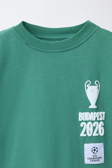 T-SHIRT IMPRIMÉ UEFA CHAMPIONS LEAGUE ® - Vert de Zara - Image 2