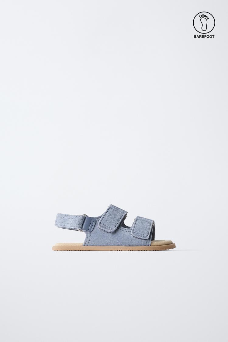 SANDALIA BAREFOOT DOBLE TIRA PIEL