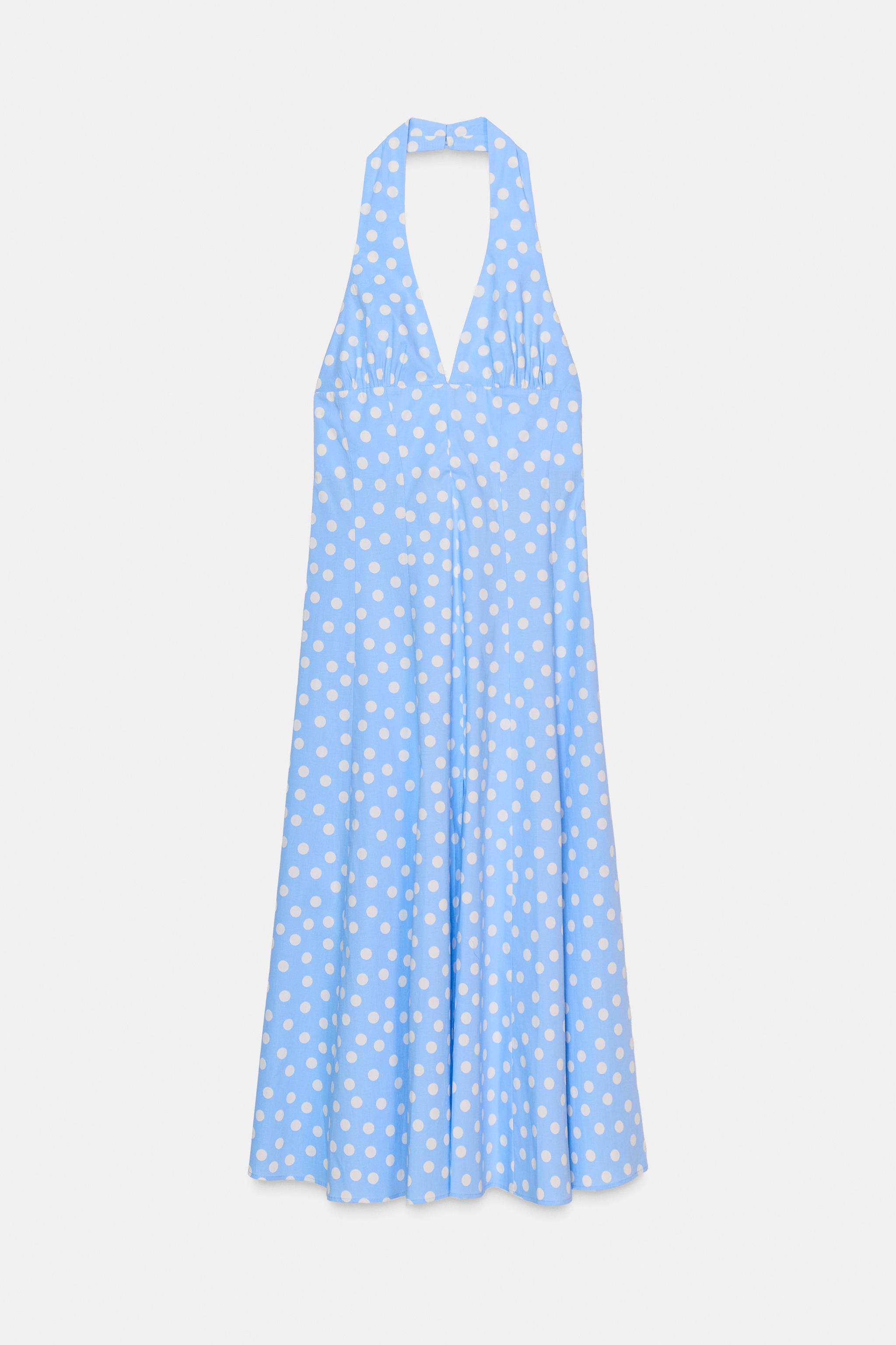 princess polly baby blue dress $29 for a Women's Polka Dot Dress (a $69.99 Value) main image 1
