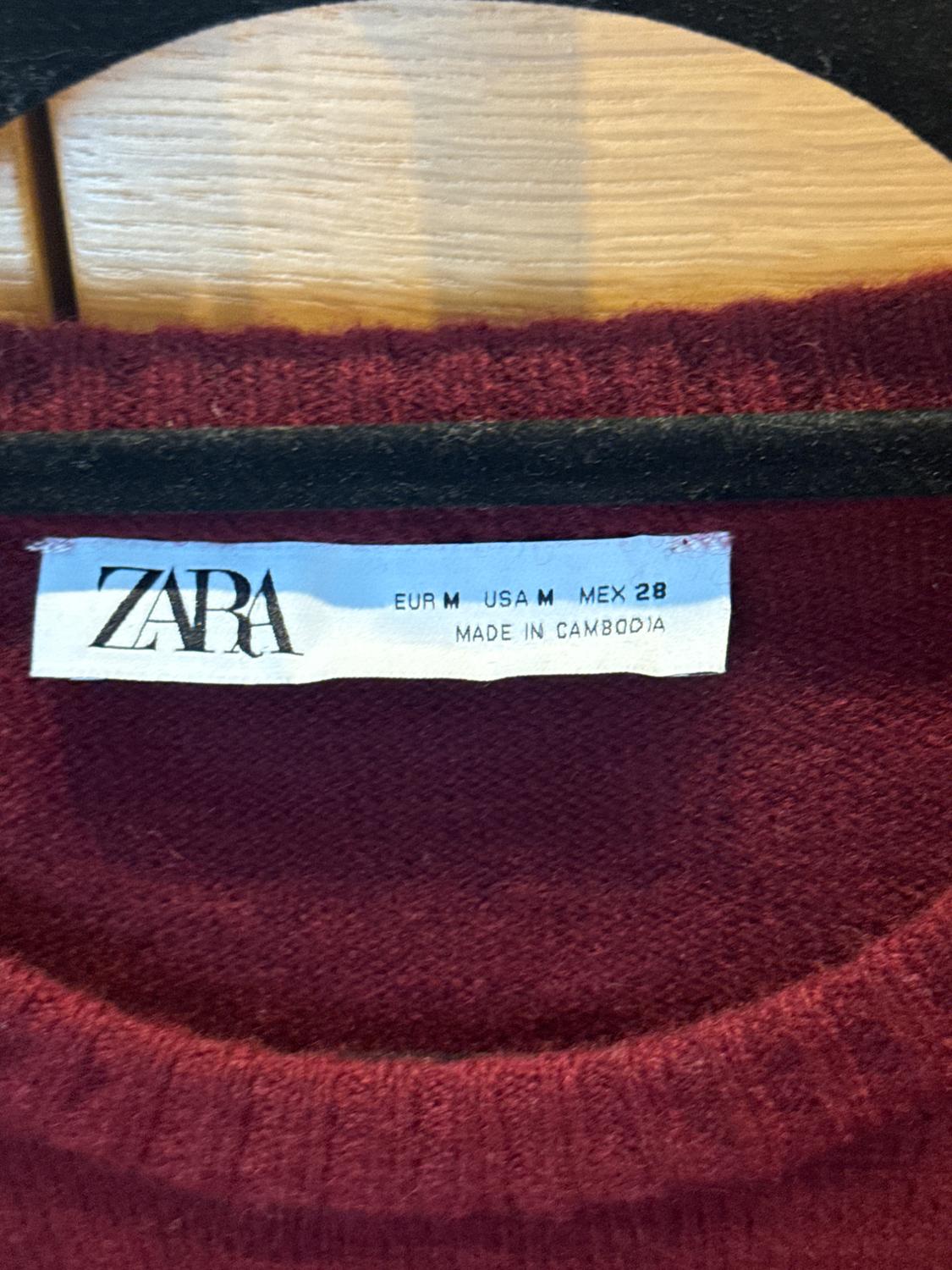 BASIC 100% WOOL SWEATER - Image 3