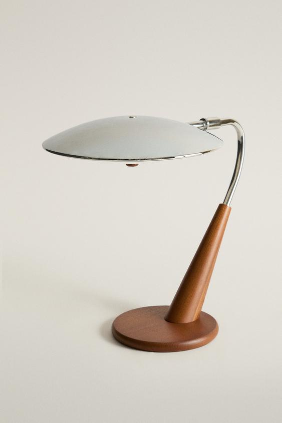 WOOD AND METAL TABLE LAMP - P by Zara - Image 0