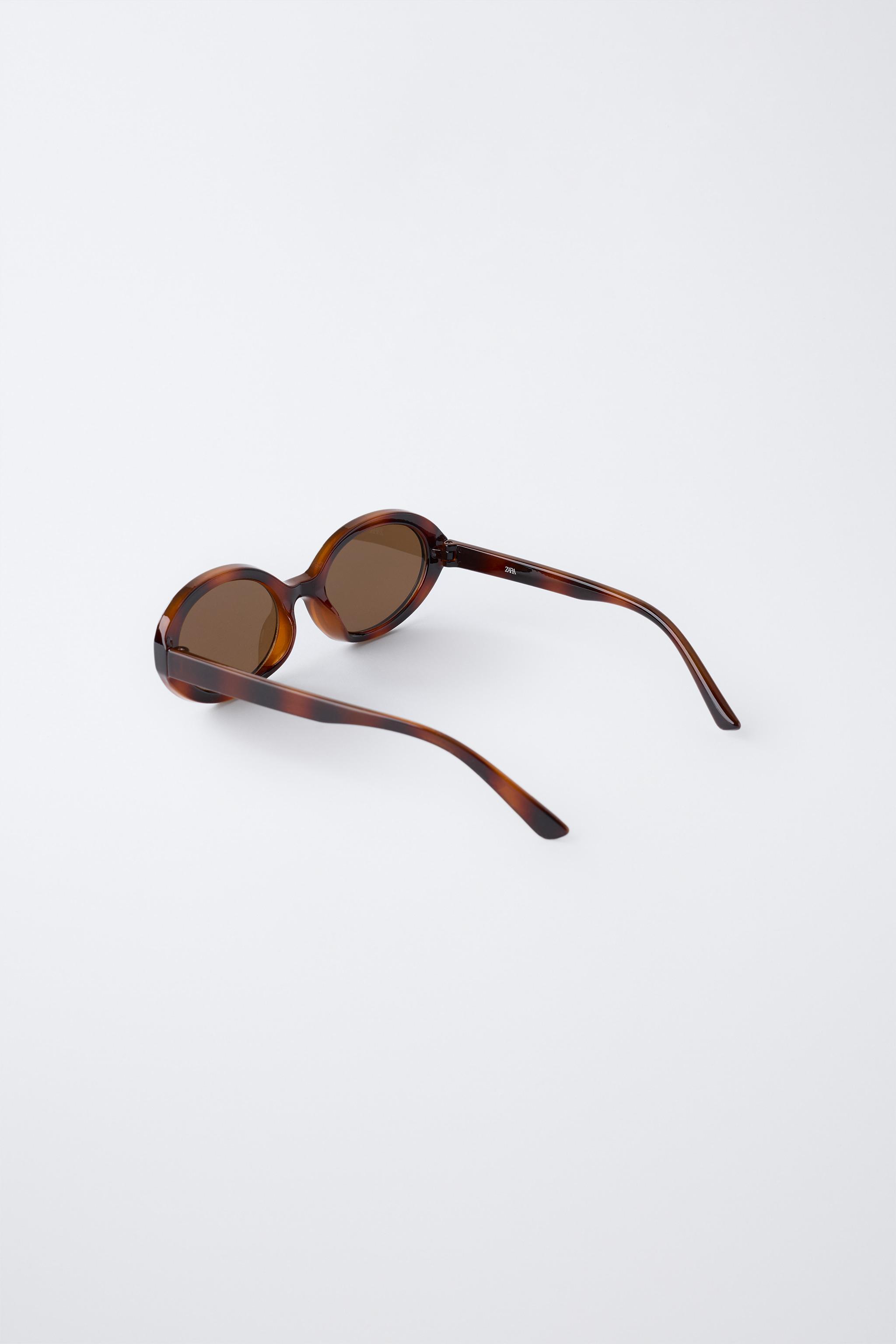 Детские солнцезащитные очки Zara OVAL PLASTIC SUNGLASSES — фото 3