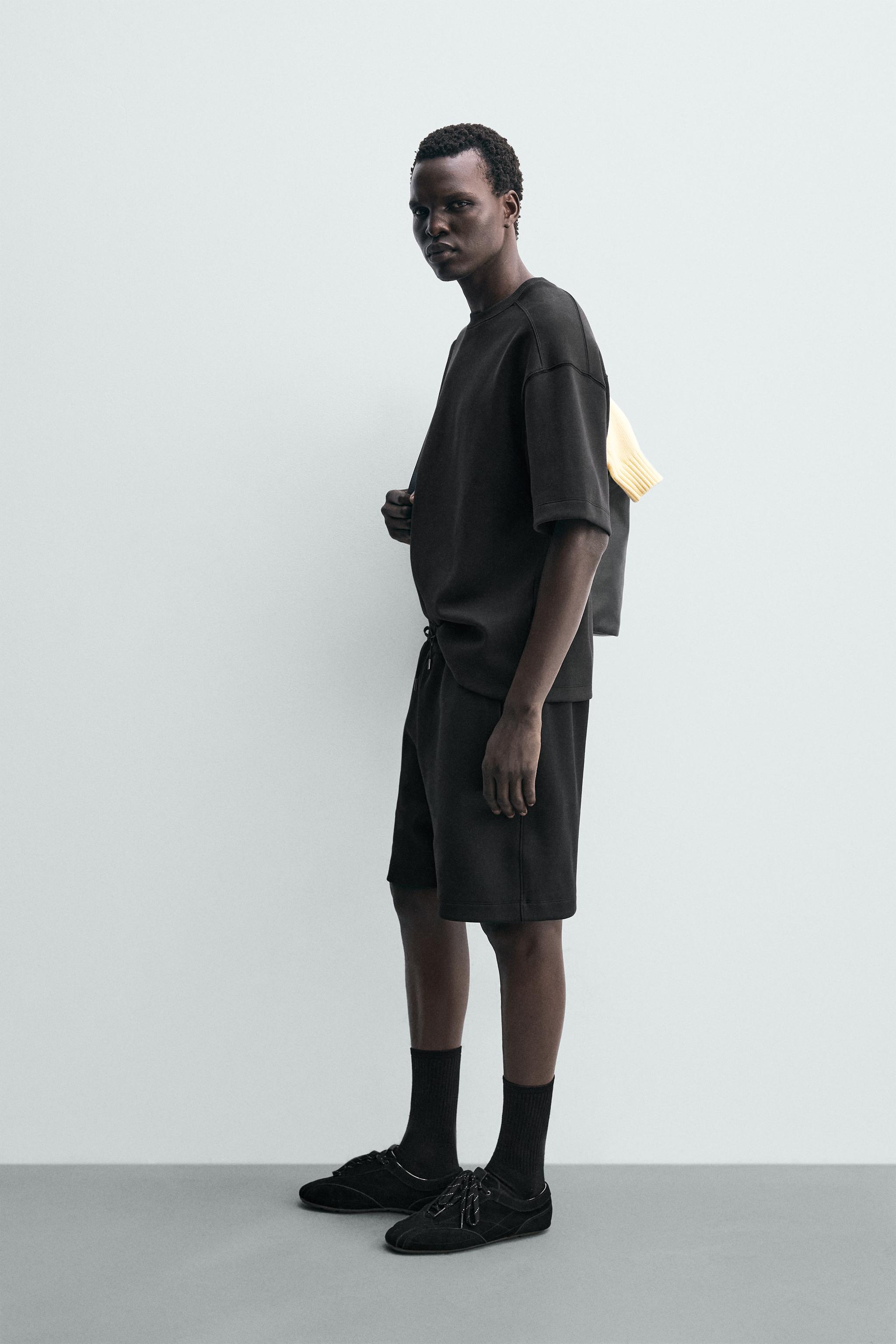 RELAXED FIT INTERLOCK SWEATSHIRT