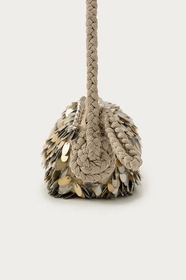 SAC À DÉCORS MARISA BERENSON X ZARA - Doré de Zara - Image 3