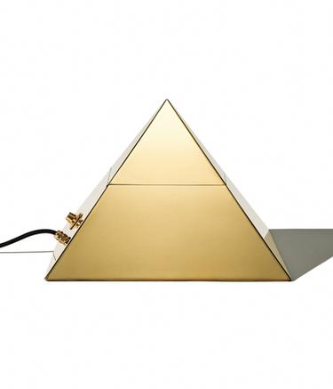 LAMPE PYRAMIDE ALEXANDRE DE BETAK - Doré de Zara - Image 2