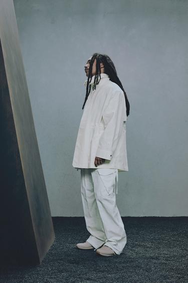 OVERSIZE FIT SHORT PARKA X SR_A - White by Zara - Image 5