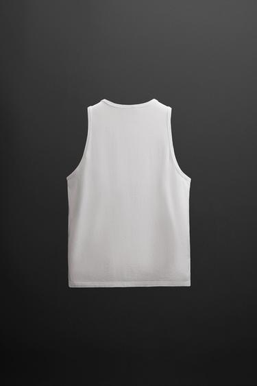 TRAINING TANK TOP - White by Zara - Image 5