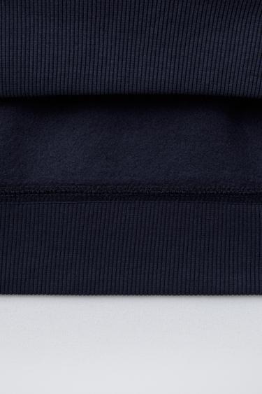 SLOGAN AND LABEL SWEATSHIRT - Navy blue by Zara - Image 3