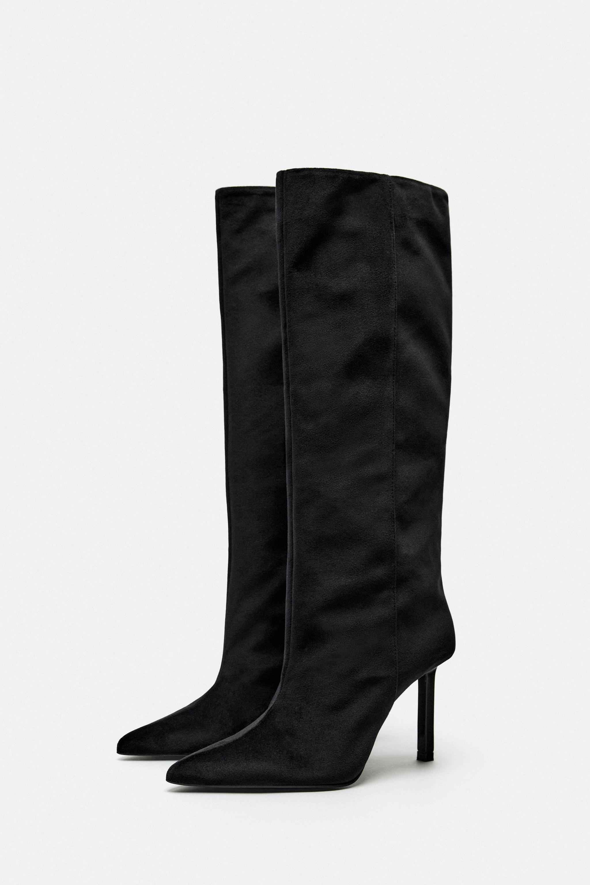 Zara shop heel boots