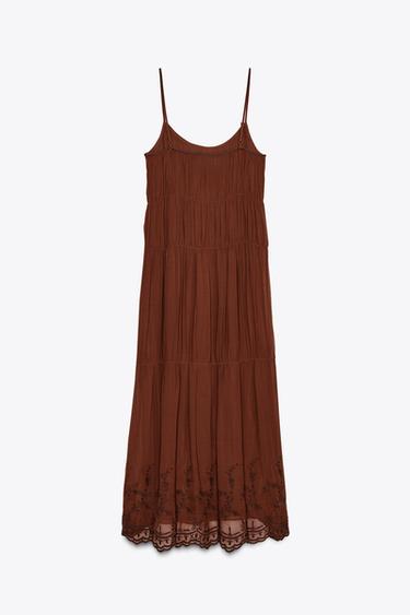 ROBE BRODERIES ZW COLLECTION - Tuile de Zara - Image 6