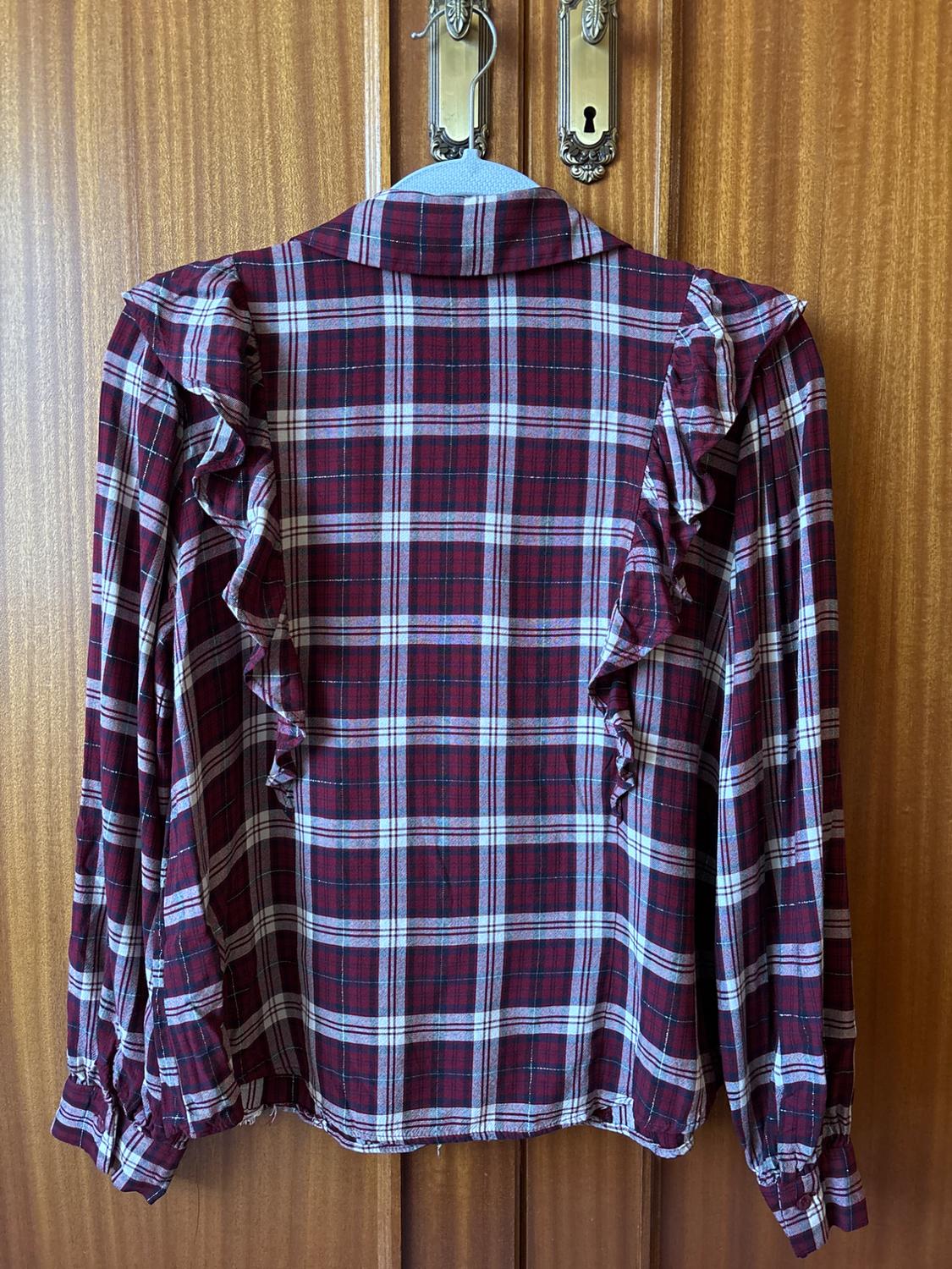 CHECK SHIRT WITH METALLIC THREAD - Image 2