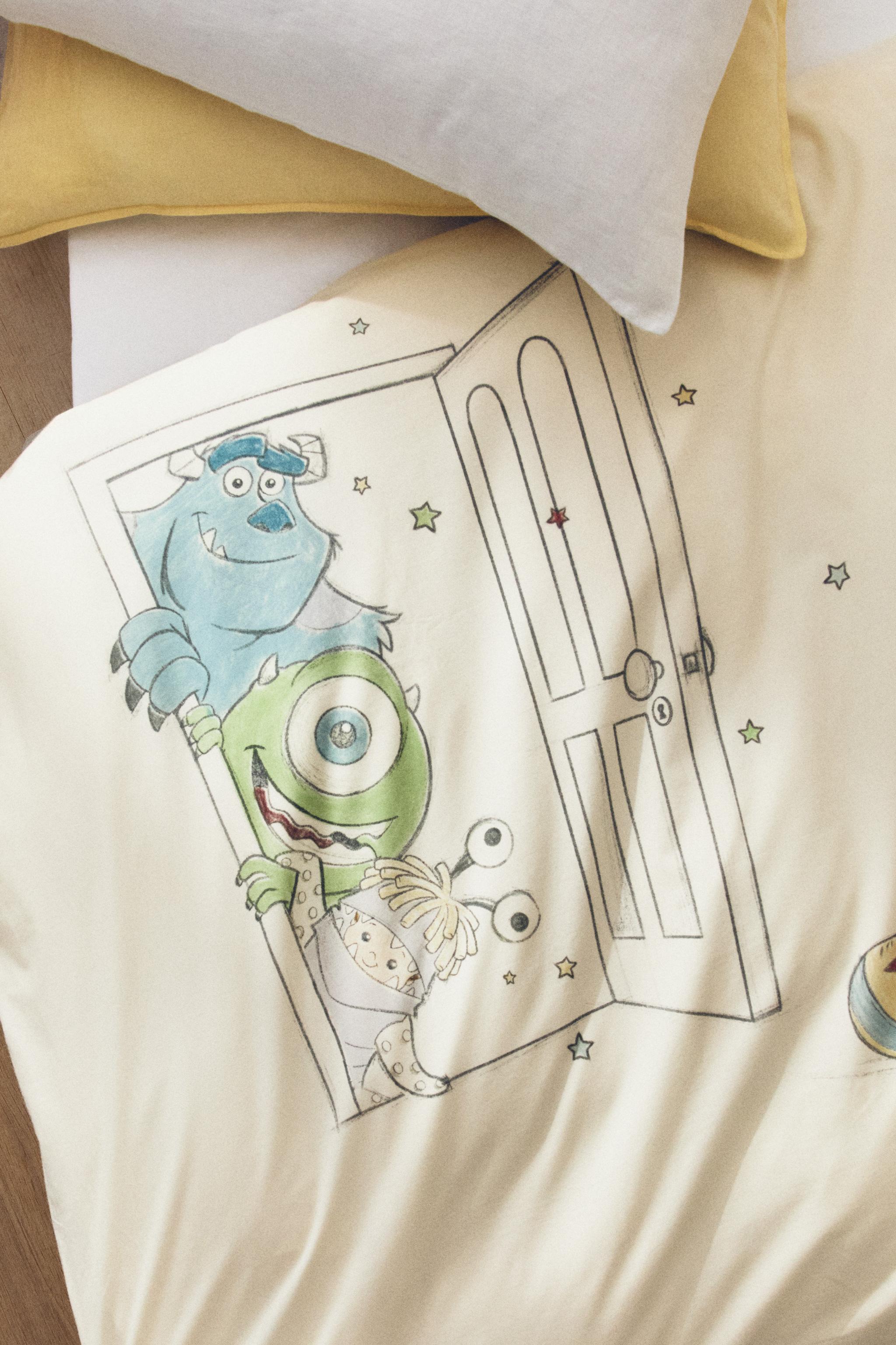 Zara REVERSIBLE MONSTERS, INC. ©DISNEY/PIXAR KIDS' DUVET COVER — фото 8