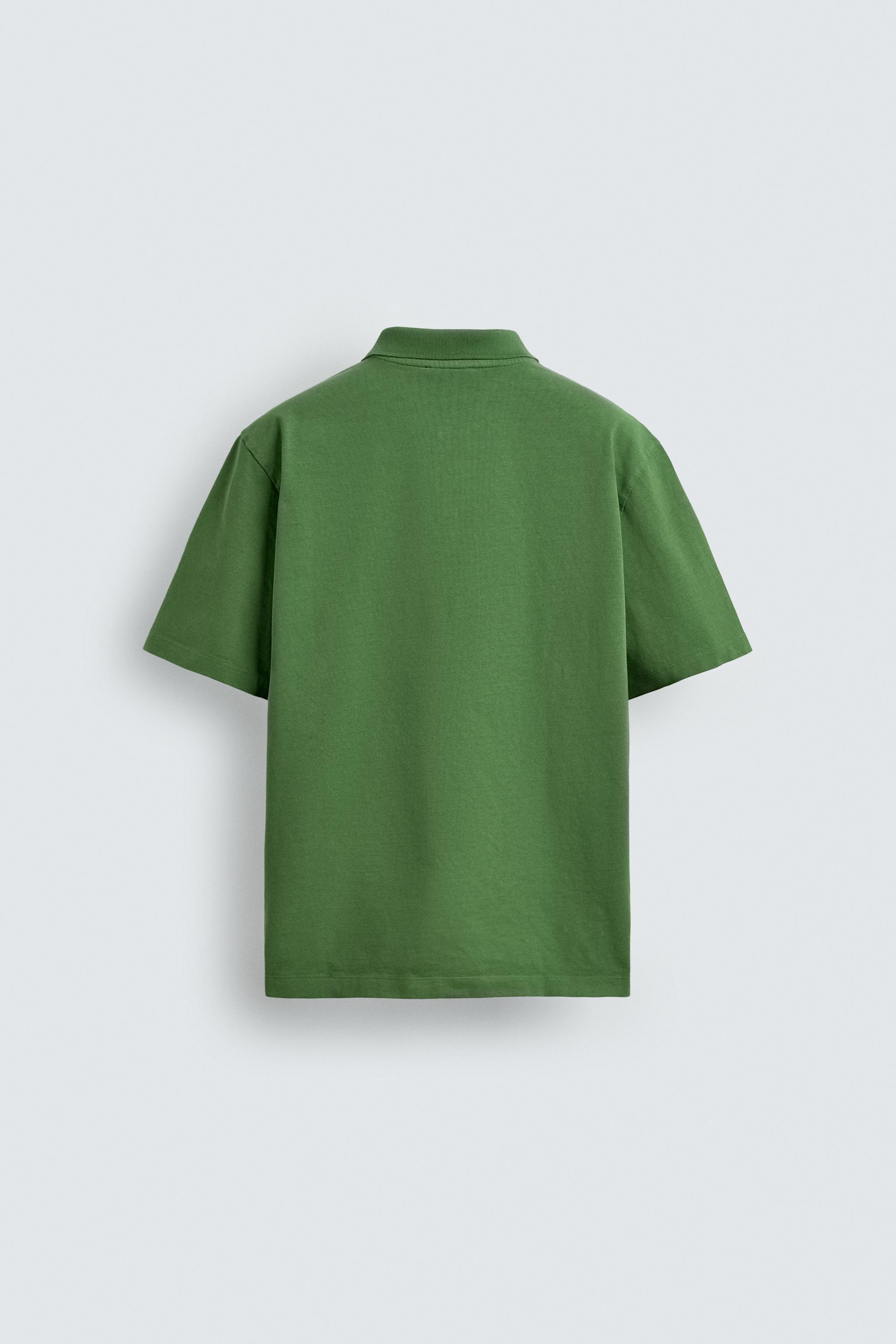 POLO REGULAR FIT DÉLAVÉ