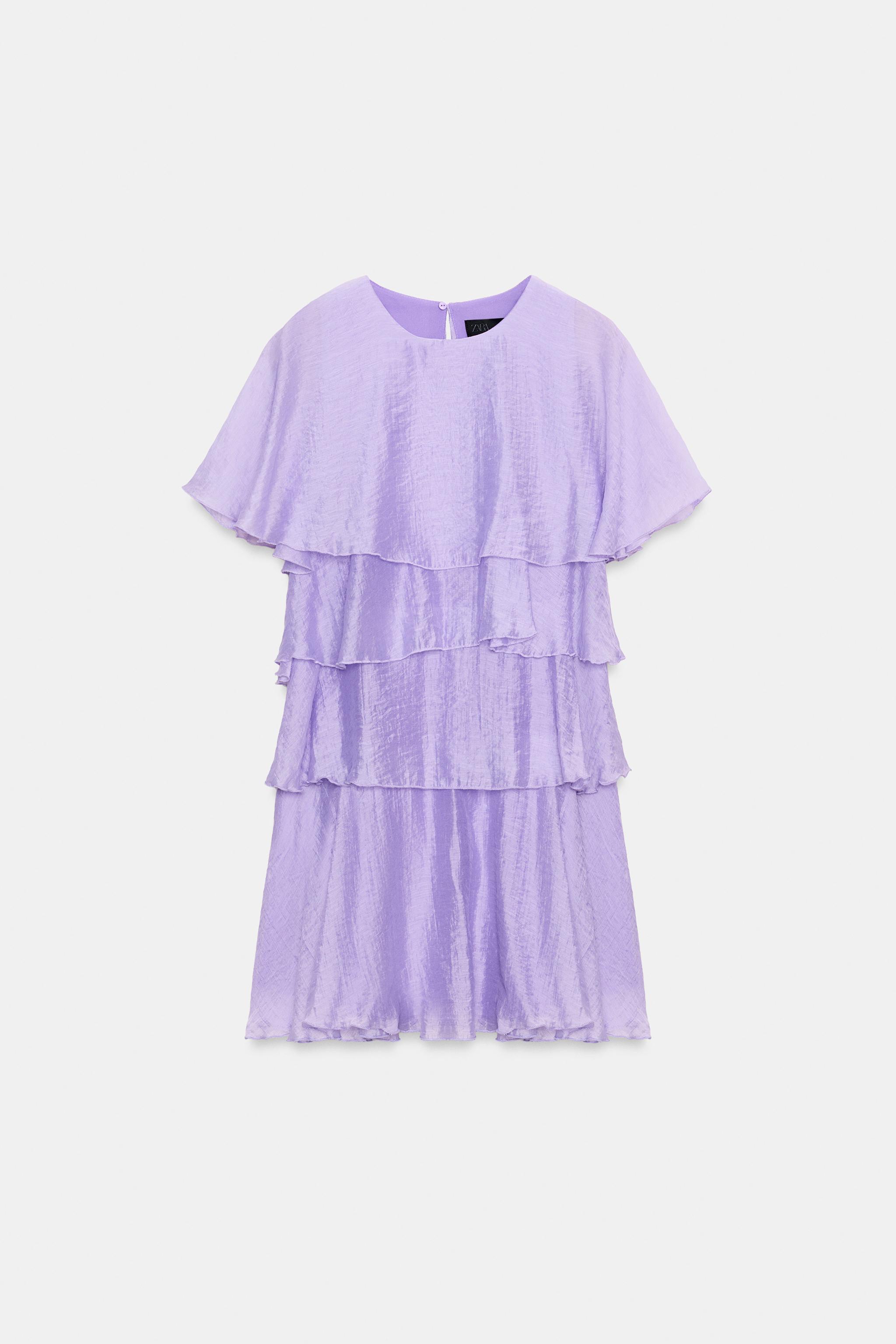 RUFFLED MINI DRESS