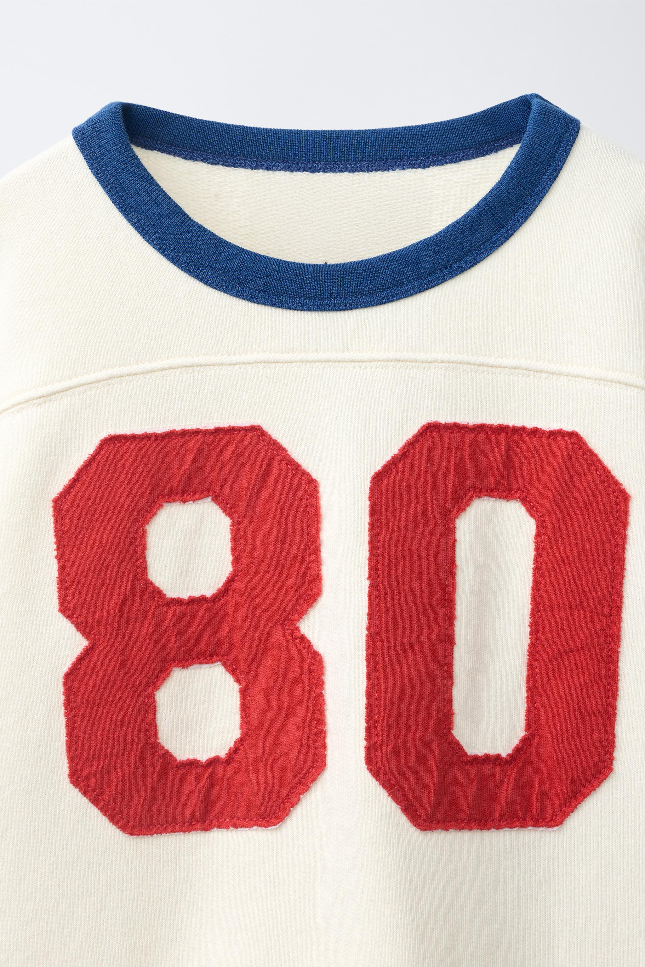 NUMBER PRINT T-SHIRT