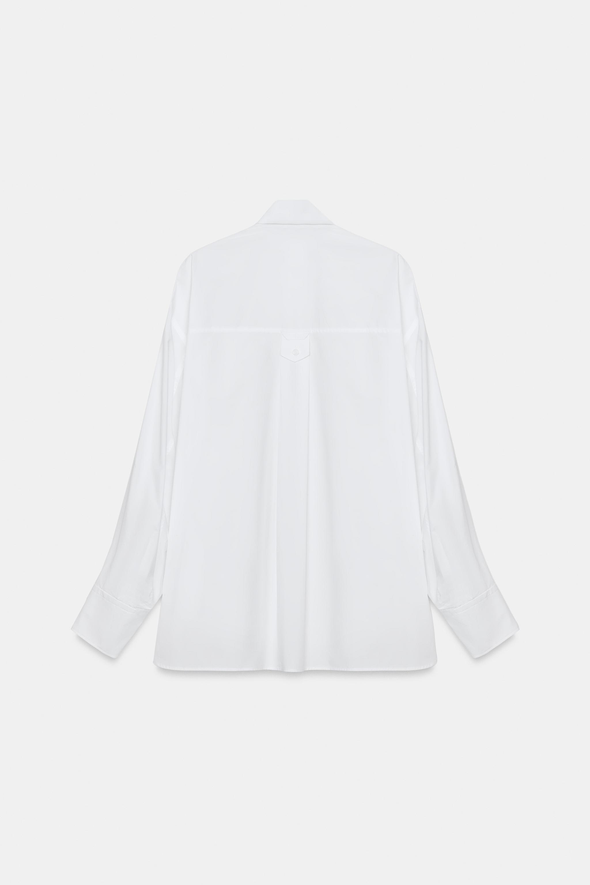 OVERSIZED POPLIN SHIRT
