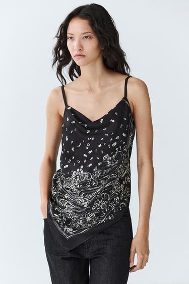 Zara Flowing paisley top - 045