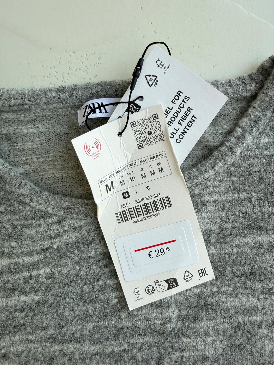 SEMI-SHEER TEXTURED SWEATER - Image 5
