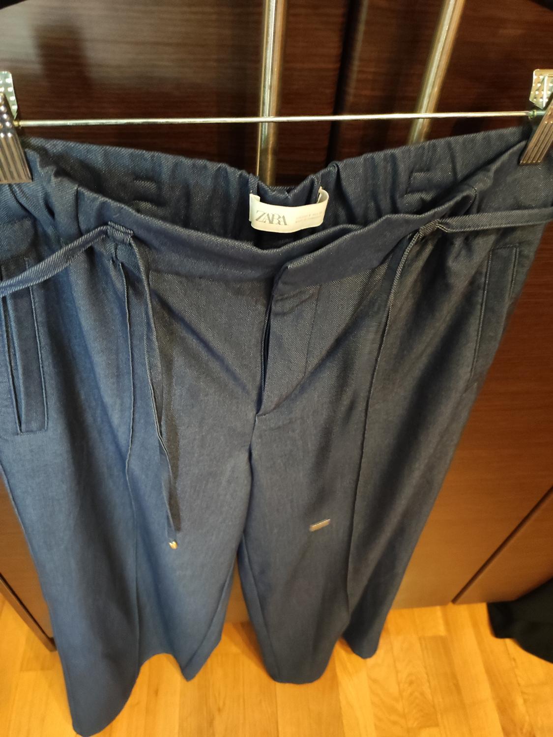 WIDE-LEG TROUSERS WITH ELASTIC WAISTBAND - Image 8