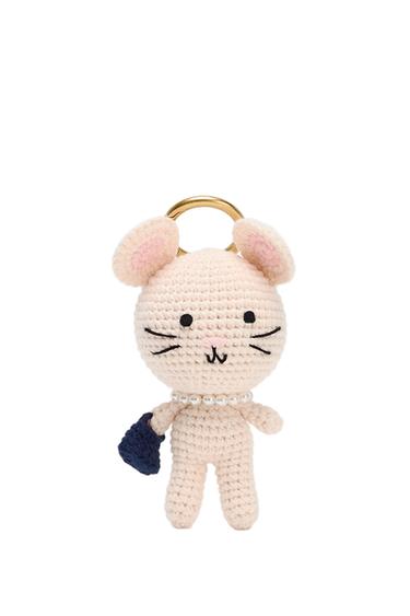LITTLE MOUSE CHARM KEY RING