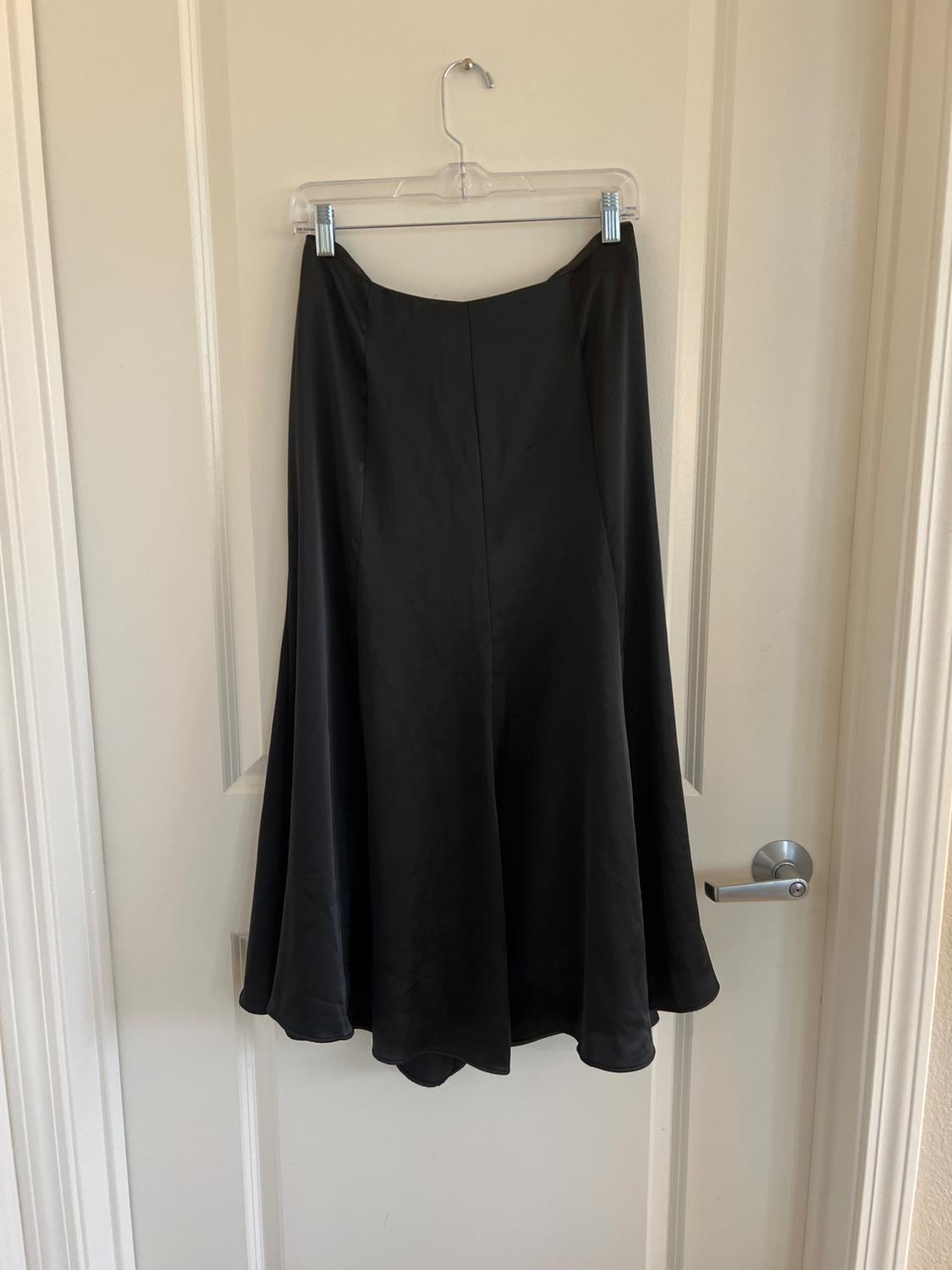 FALDA MIDI SATINADA