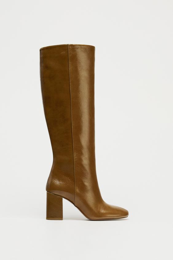 zara heel boots