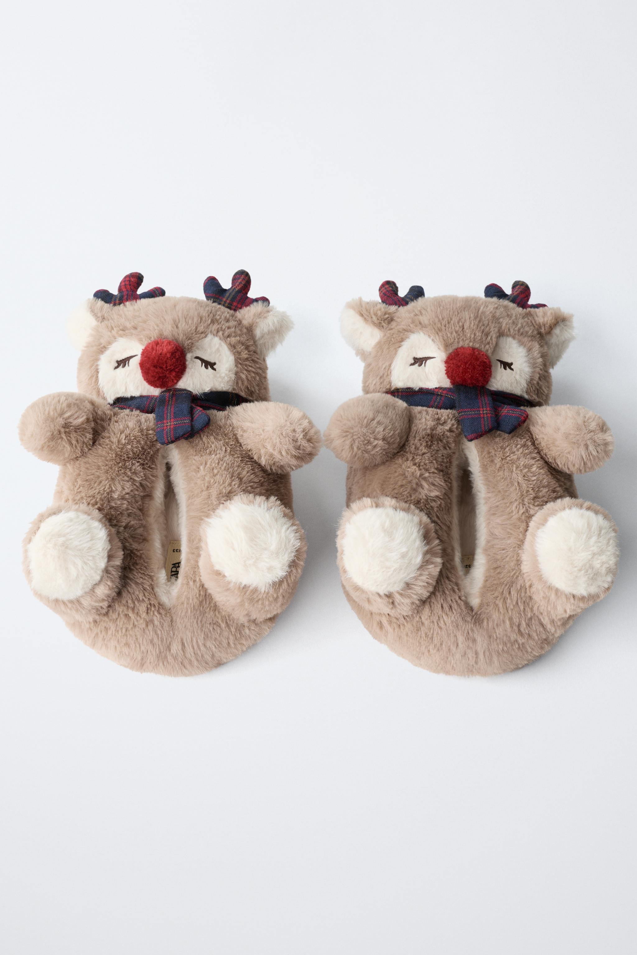 REINDEER SLIPPERS