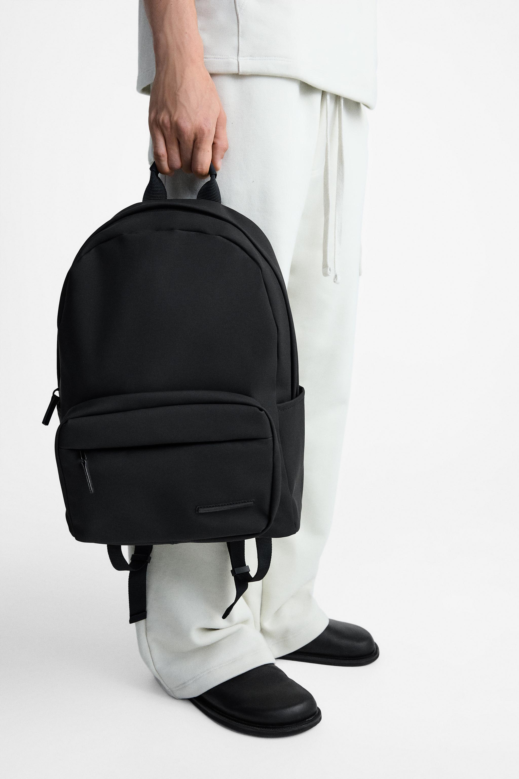 Rubberised backpack