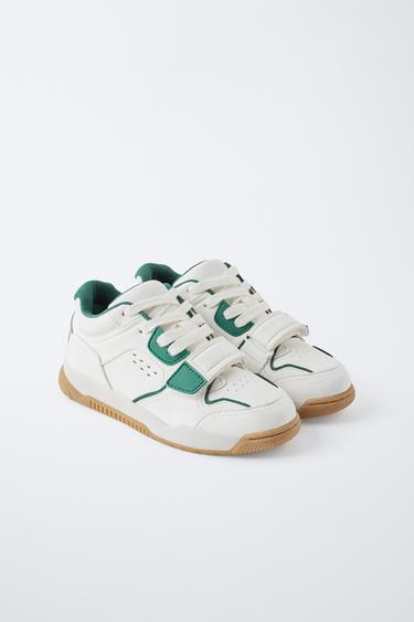 MULTI-PIECE HIGH-TOP SNEAKERS - White by Zara - Image 1