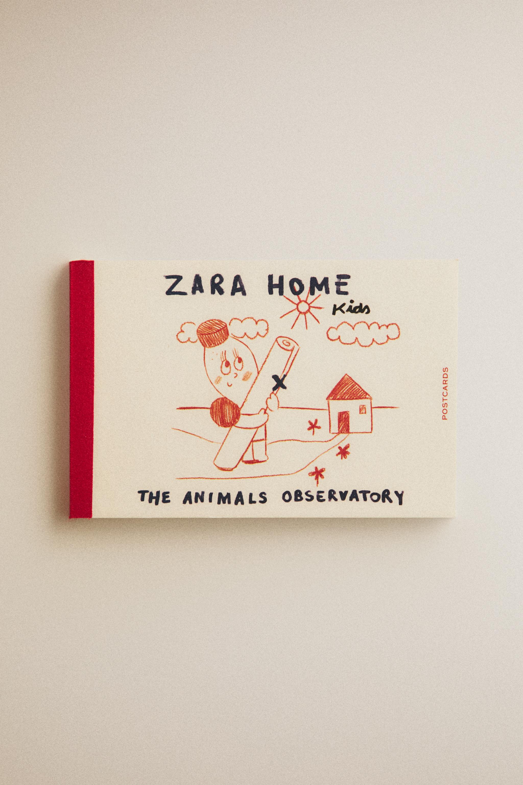 LIMONCELLA X THE ANIMALS OBSERVATORY POSTCARD NOTEBOOK
