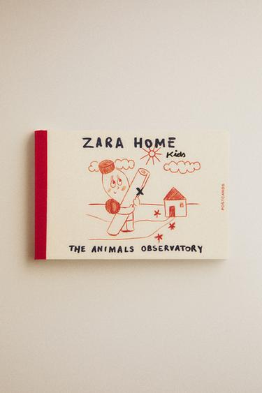 CARNET DE 18 CARTES POSTALES LIMONCELLA X THE ANIMALS OBSERVATORY - Multicolore de Zara - Image 4