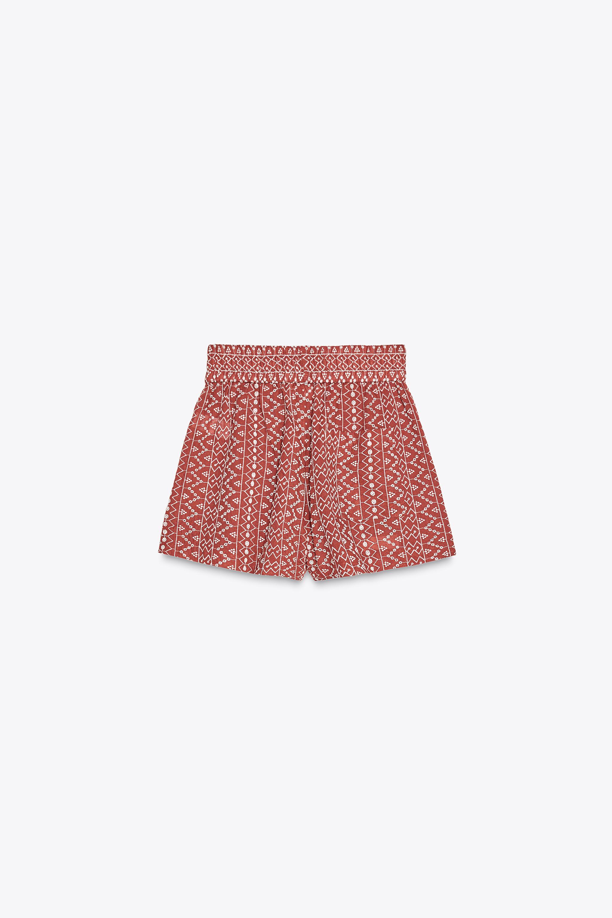 【ZARA】パンチング刺繍入りバミューダパンツ 8073/186/250 08073186658-e2.jpg?ts=