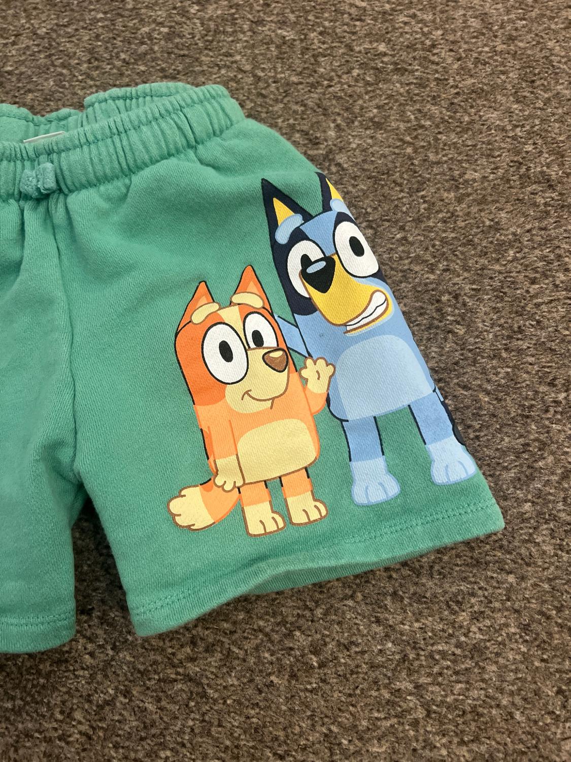 BLUEY © LUDO STUDIO PRINT PLUSH BERMUDA SHORTS - Image 3