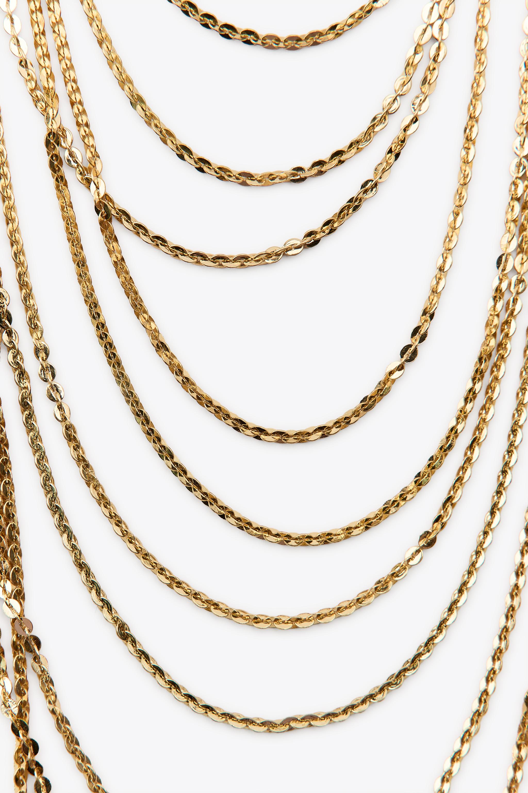 ZARA【NEW】MULTI-CHAIN NECKLACE s-l1200.jpg