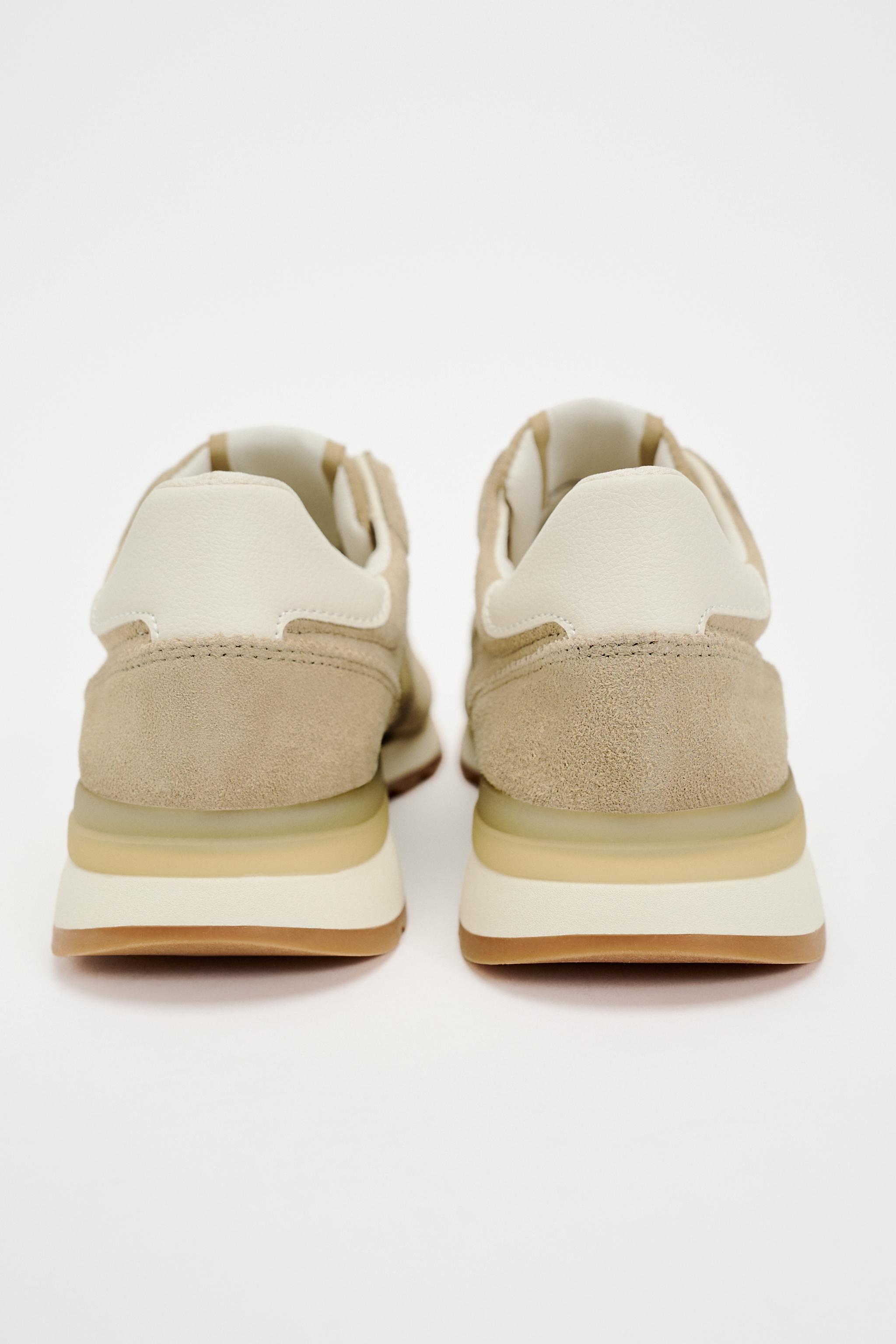 SNEAKERS Taupe Gray ZARA Canada