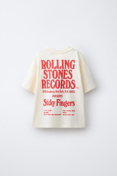 T-SHIRT IMPRIMÉ ROLLING STONES © - Écru de Zara - Image 1