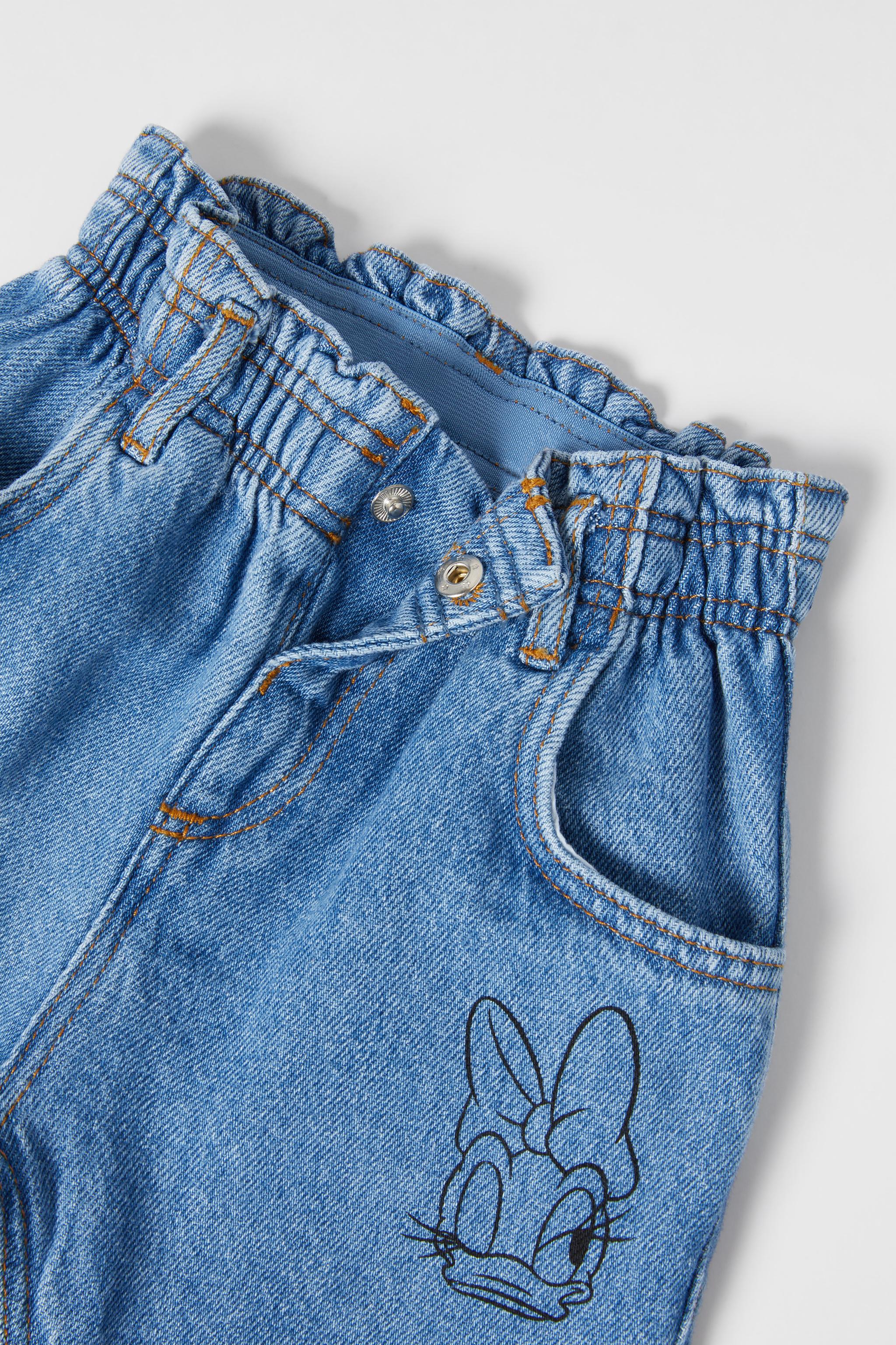 Zara shops Disney Minnie Mouse Jeans size 4/5t