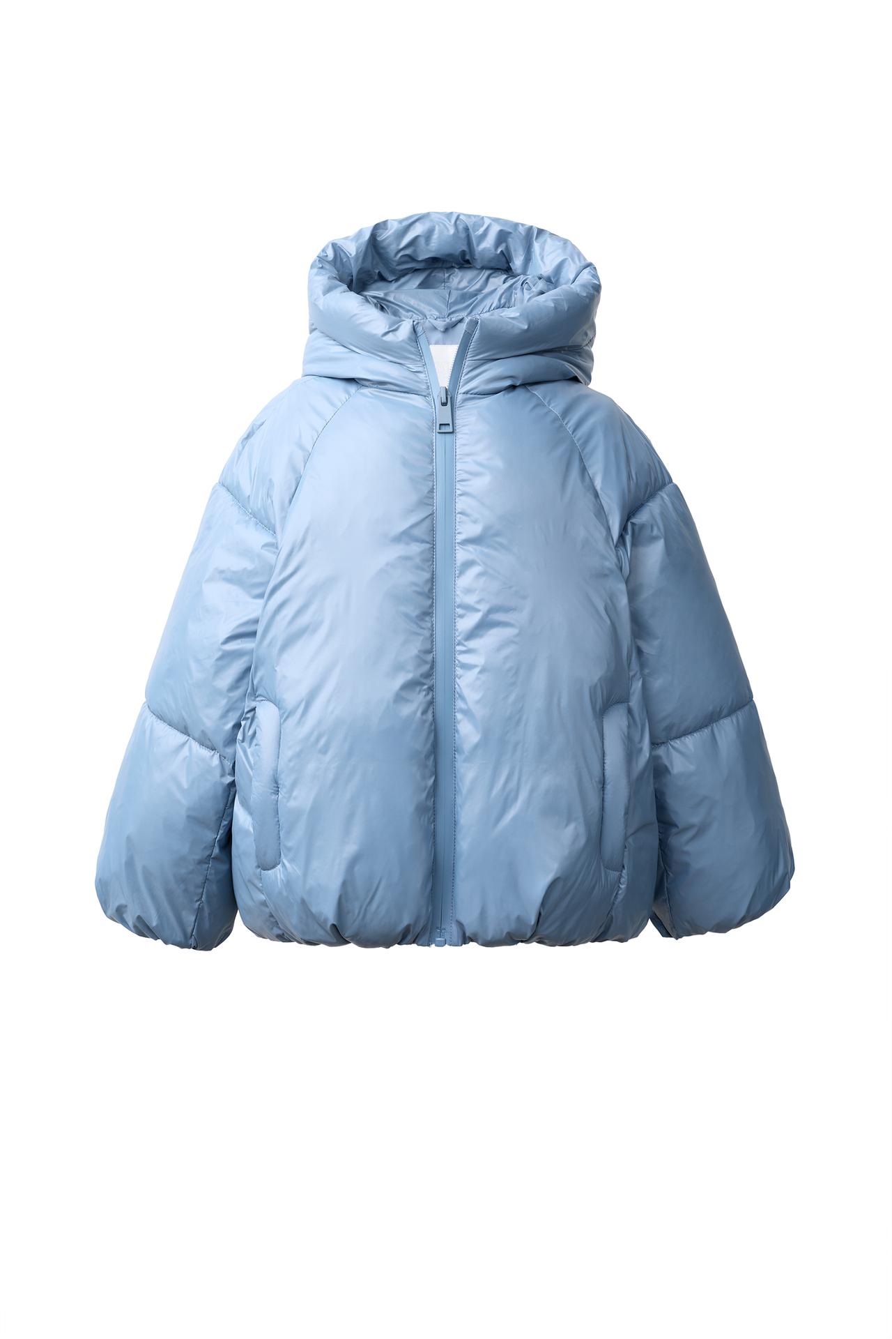 RUBBERISED WATER-REPELLENT PUFFER COAT