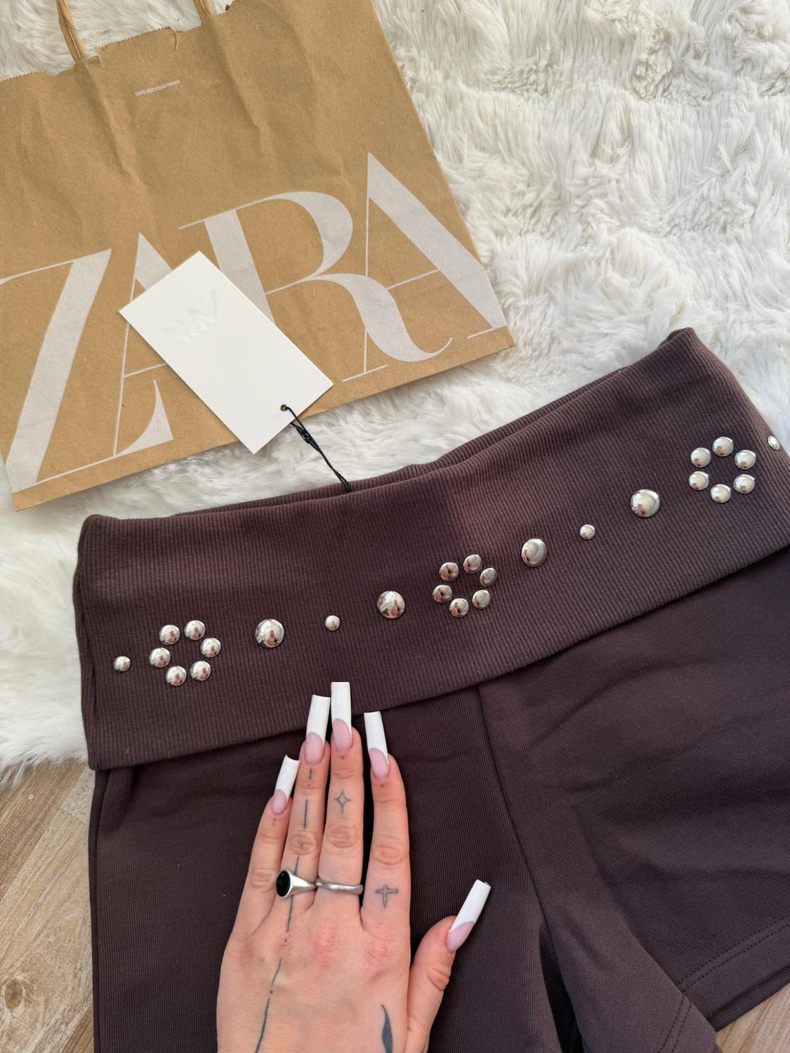STUDDED SHORTS - Image 2