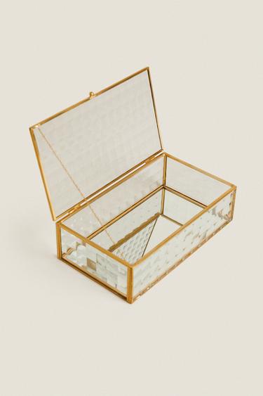 BOX WITH GOLD RIM - Gold by Zara - Image 2