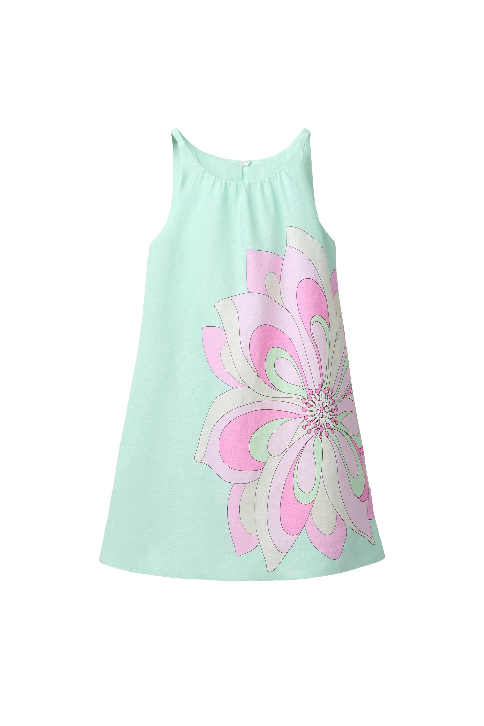 FLORAL PRINT DRESS - Blue / Green | ZARA United States FLORAL PRINT DRESS - Blue / Green | ZARA United States