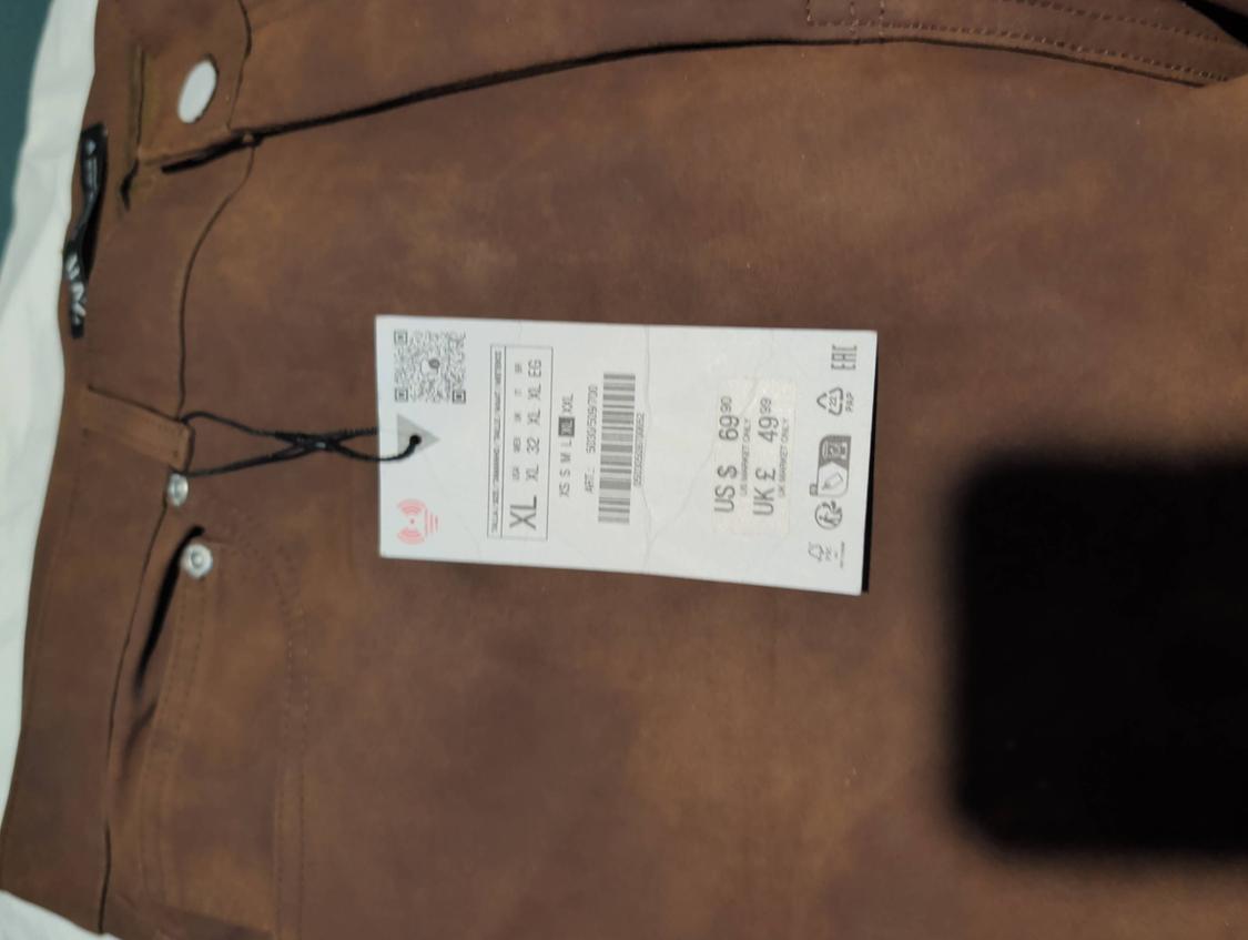 FAUX SUEDE PANTS - Image 3