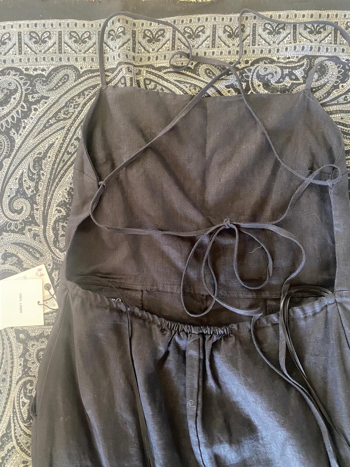 ZW COLLECTION 100% LINEN MIDI DRESS - Image 6