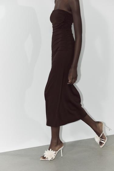 FLOWER SANDALS - LIMITED EDITION - Ecru by Zara - Image 2