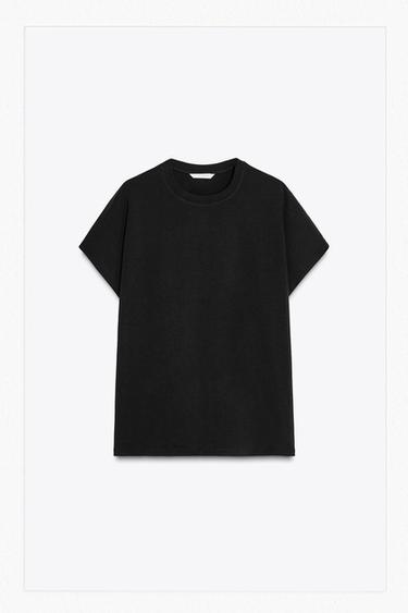 DOLMAN SLEEVE T-SHIRT - Black by Zara